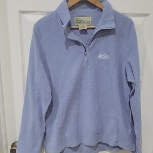 Drake Blue Fleece Pullover
